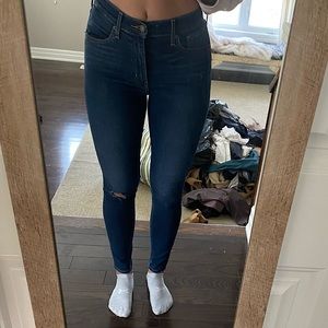 Levi skinny jeans.